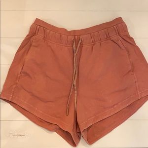 Lululemon coral shorts